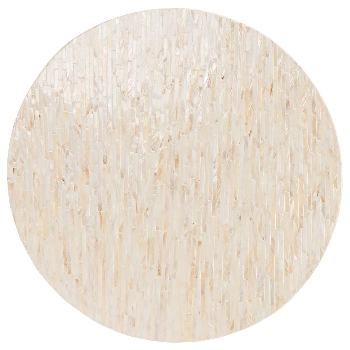 Safavieh Scarlett Round Cofee Table  , COF1800 - Light Pink