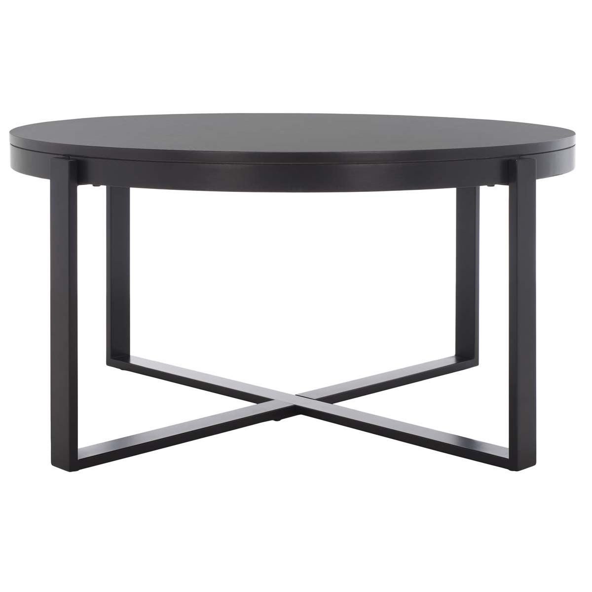 Safavieh Navya Round Coffee Table , COF6207 - Black