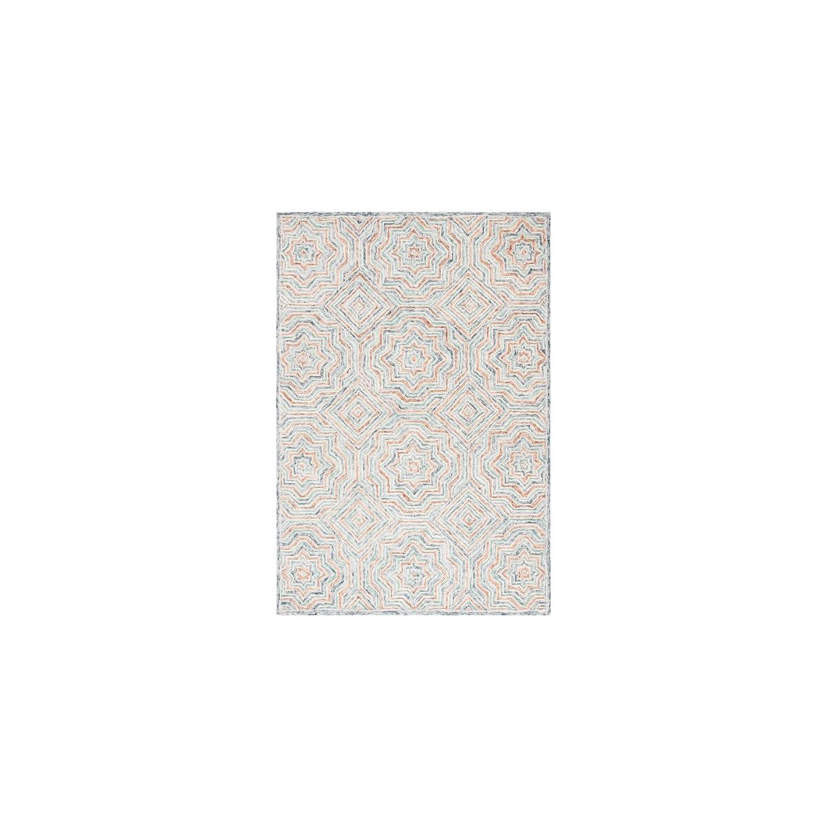 Safavieh Capri 215 Rug, CPR215 - Blue / Rust