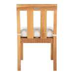 Safavieh Couture Montford Teak Dining Chair Natural (Set of 2)