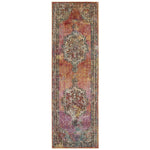 Safavieh Crystal 502 Rug, CRS502 - Orange / Light Blue