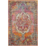 Safavieh Crystal 502 Rug, CRS502 - Orange / Light Blue