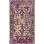 Safavieh Crystal 506 Rug, CRS506 - Light Blue / Fuchsia