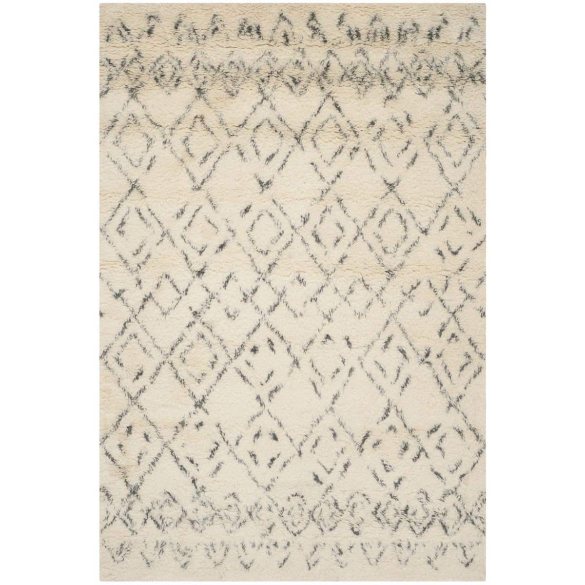 Safavieh Casablanca 845 Rug, CSB845 - Ivory / Grey