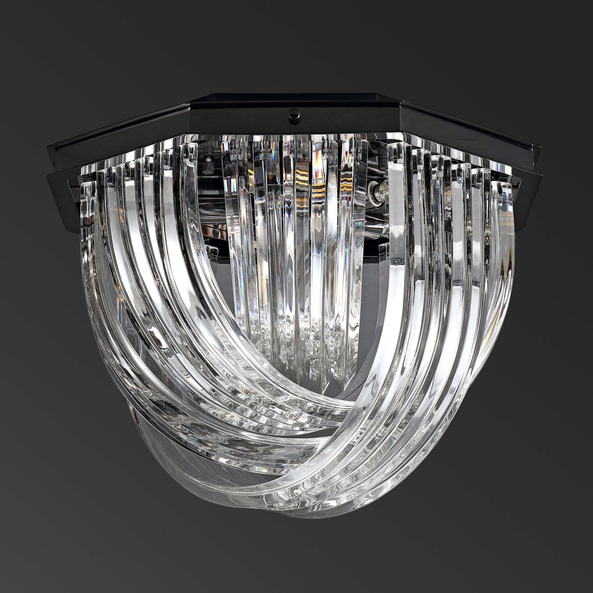 Safavieh Couture Tracy Glass Flush Mount