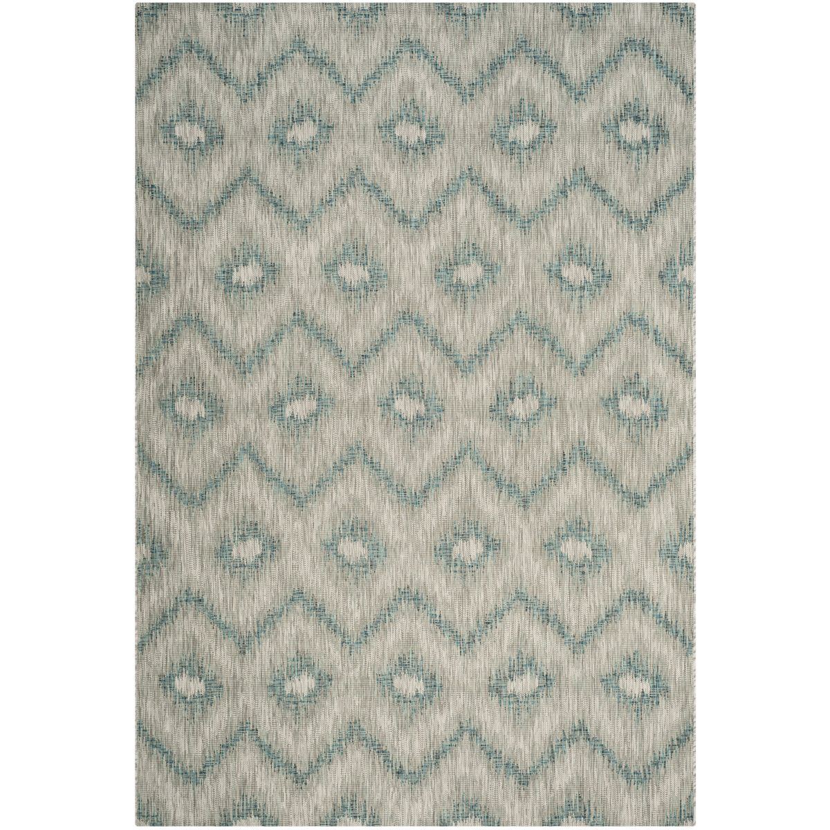 Safavieh Courtyard 463 Rug, CY8463 - GREY / BLUE