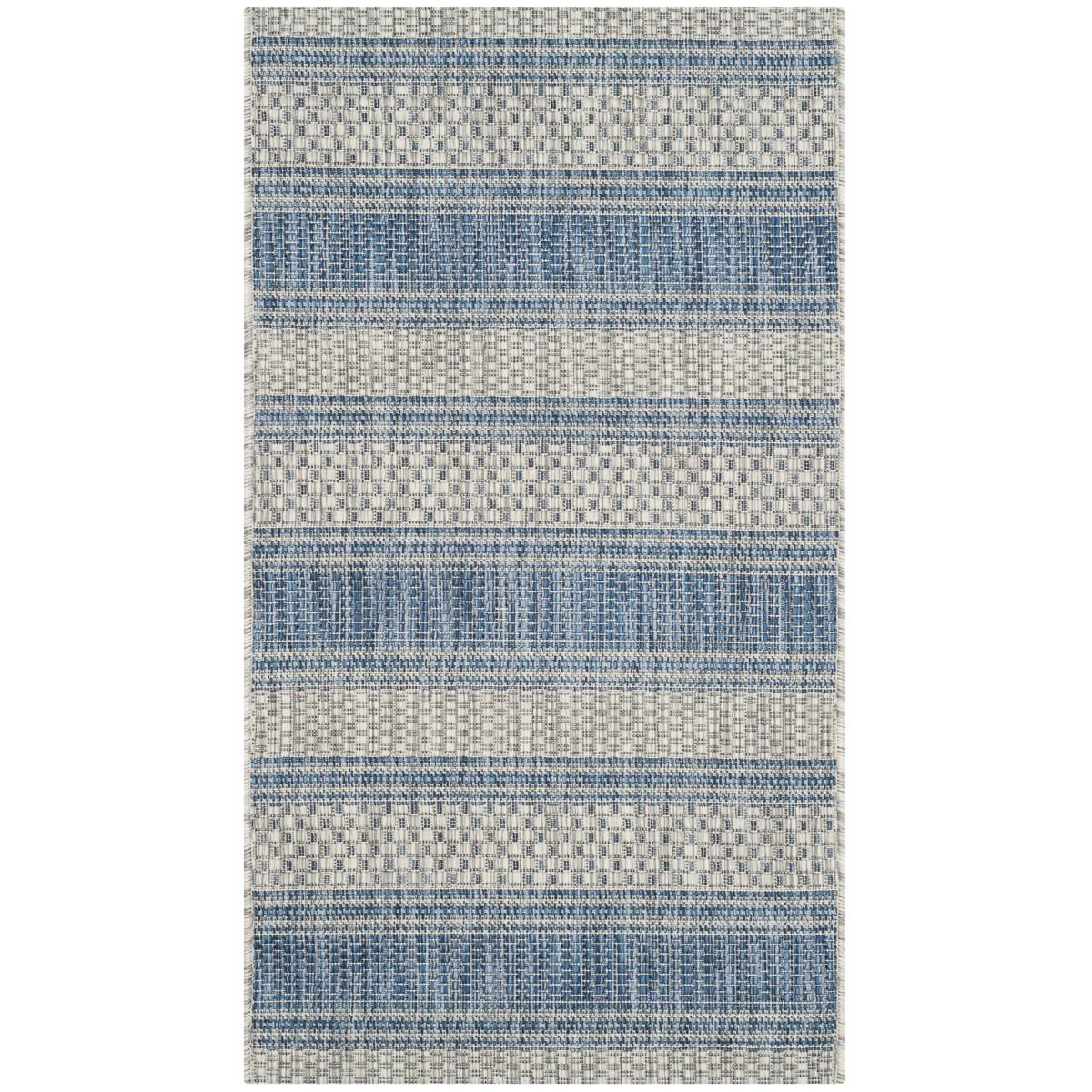 Safavieh Courtyard 464 Rug, CY8464 - GREY / NAVY