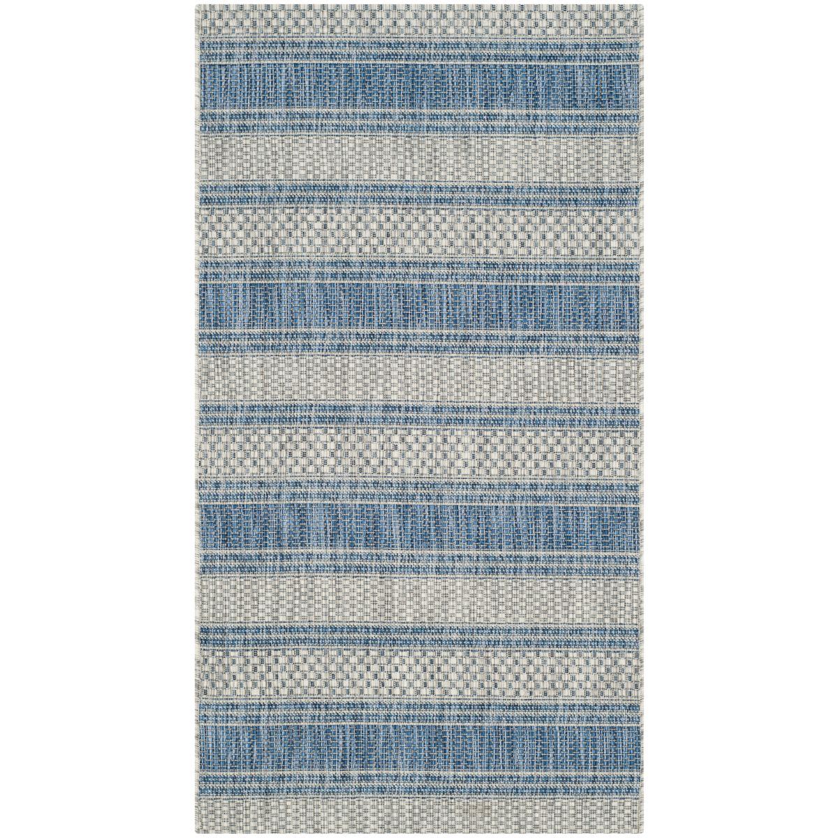 Safavieh Courtyard 464 Rug, CY8464 - GREY / NAVY