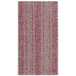 Safavieh Courtyard 736 Rug, CY8736 - LIGHT GREY / FUCHSIA
