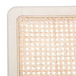 Safavieh Benicio Rattan Dining Chair, DCH1005 - White/Natural (Set of 2)