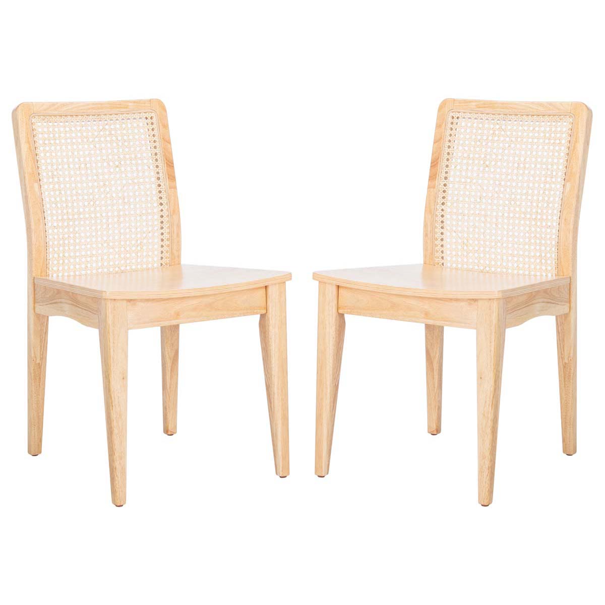 Safavieh Benicio Rattan Dining Chair, DCH1005 - Natural (Set of 2)
