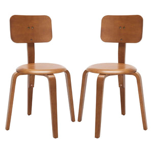 Safavieh Jo Upholstered Stackable Dining Chair (Set of 2), DCH1009