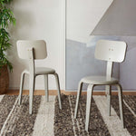 Safavieh Jo Upholstered Stackable Dining Chair , DCH1009 - Grey