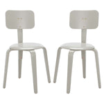 Safavieh Jo Upholstered Stackable Dining Chair , DCH1009 - Grey