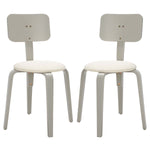 Safavieh Luella Stackable Dining Chair , DCH1010 - Grey / Cream