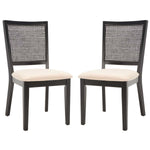 Safavieh Margo Dining Chair (Set of 2) , DCH1012 - Black / White
