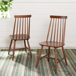 Safavieh Priam Dining Chair, DCH1403 - Walnut (Set of 2)