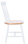 Safavieh Kealey Dining Chair, DCH8503 - Natural/White (Set of 2)