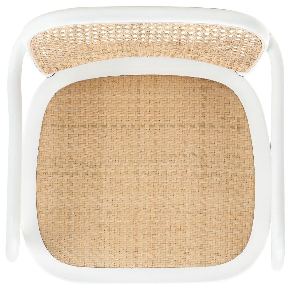 Safavieh Keiko Cane Dining Chair , DCH9503 - White/Natural