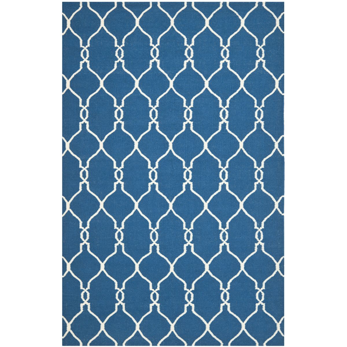 Safavieh Dhurries 415 Rug, DHU415 - Dark Blue