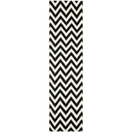 Safavieh Dhurries 557 Rug, DHU557 - Black / Ivory