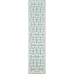 Safavieh Dhurries 621 Rug, DHU621 - Seafoam / Ivory