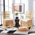safavieh erika rattan accent chair with cushion, ach6511