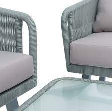 Safavieh Kerson 4Pc Rope Living Set , PAT7519