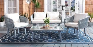 Safavieh Kerson 4Pc Rope Living Set , PAT7519