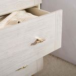 Safavieh Genevieve 3 Drawer Dresser , DRS5000 - Cream/White Washed