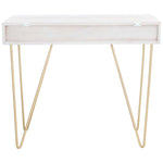 White Washed / Brass - White Washed / Brass