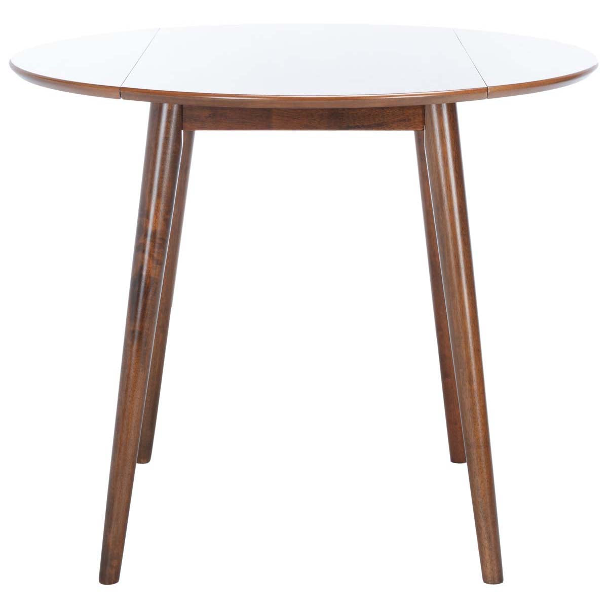 Safavieh Lovell Folding Round Dining Table , DTB1401 - Walnut
