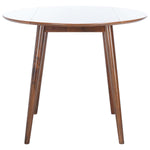 Safavieh Lovell Folding Round Dining Table , DTB1401 - Walnut