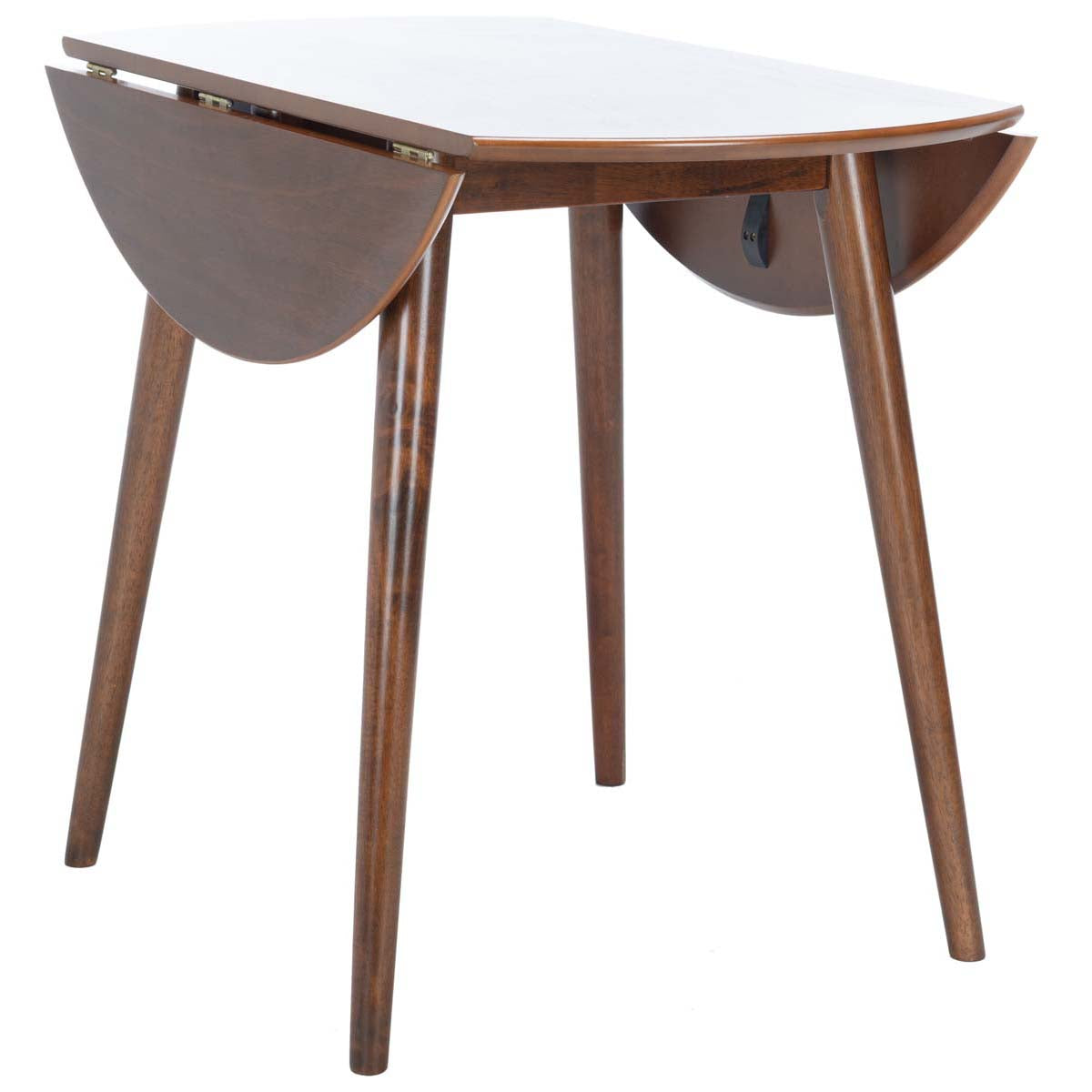 Safavieh Lovell Folding Round Dining Table , DTB1401 - Walnut
