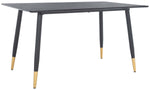 Safavieh Acre Dining Table , DTB5800 - Black / Gold