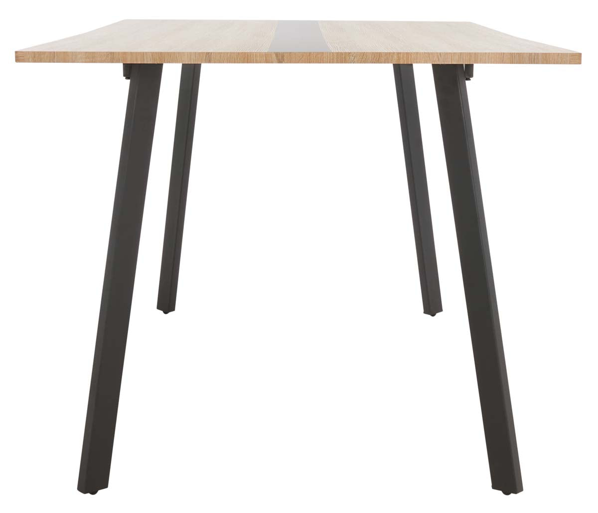 Safavieh Leith Dining Table , DTB5801 - Natural / Black