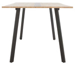 Safavieh Leith Dining Table , DTB5801 - Natural / Black