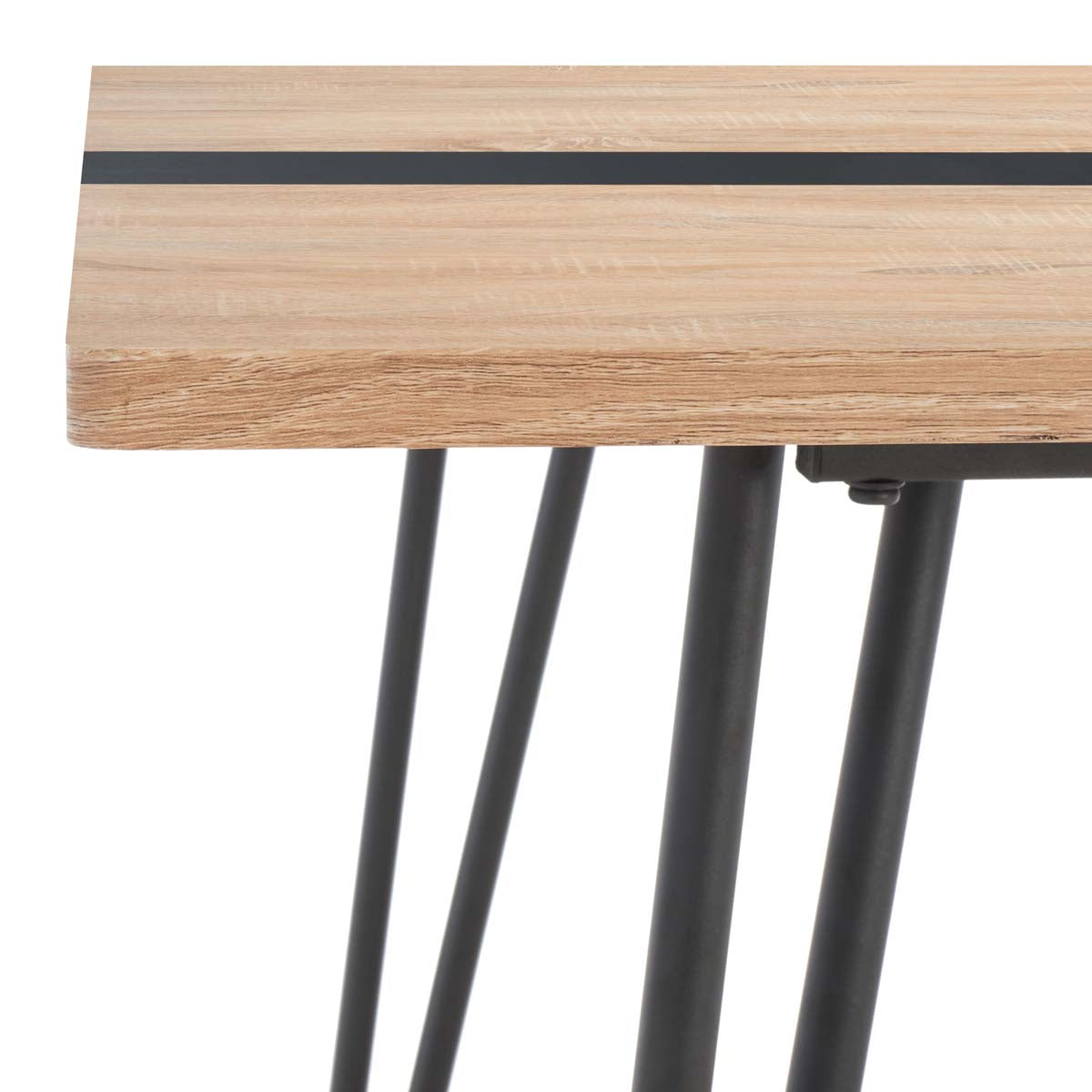 Safavieh Alarick Dining Table , DTB5802 - Natural / Black