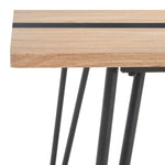 Safavieh Alarick Dining Table , DTB5802 - Natural / Black