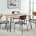 Safavieh Alarick Dining Table , DTB5802 - Natural / Black