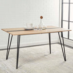 Safavieh Alarick Dining Table , DTB5802 - Natural / Black