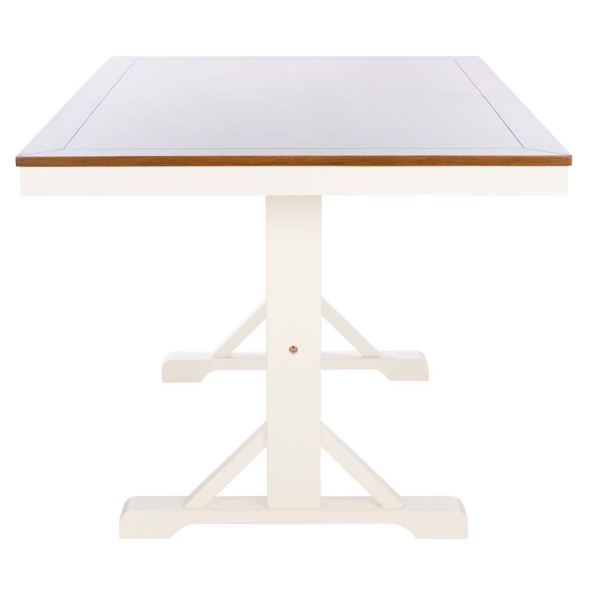 Safavieh Akash Rectangle Dining Table, DTB9210 - White/Natural