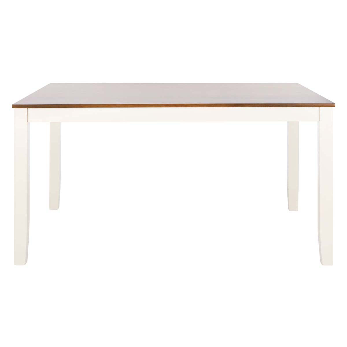 Safavieh Silio Rectangle Dining Table, DTB9213 - White/Natural
