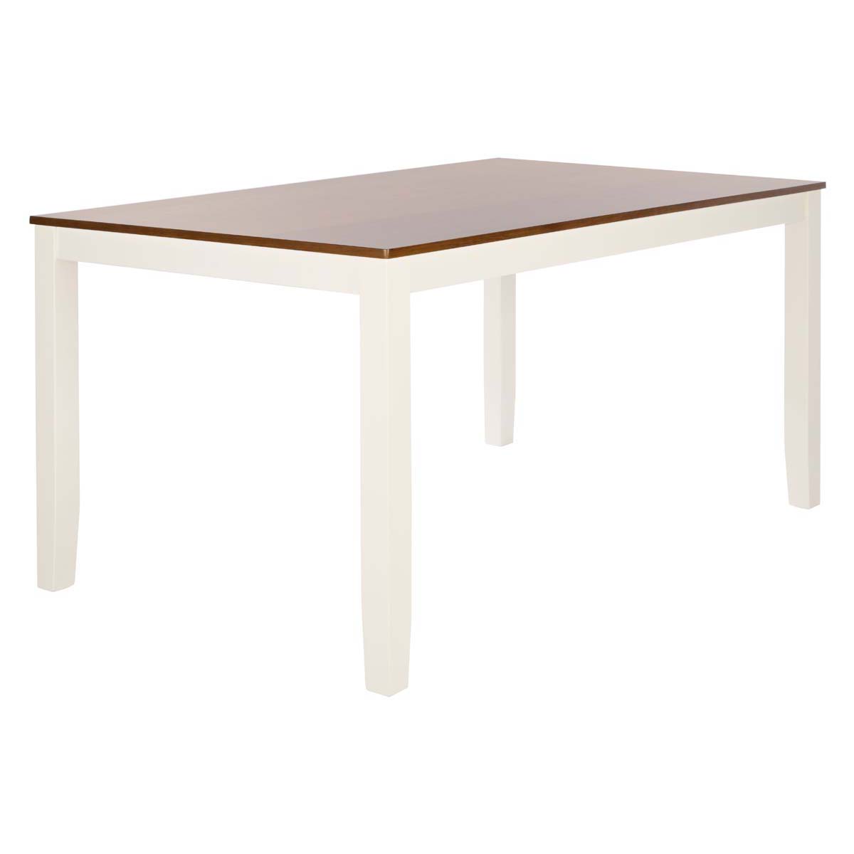 Safavieh Silio Rectangle Dining Table, DTB9213 - White/Natural