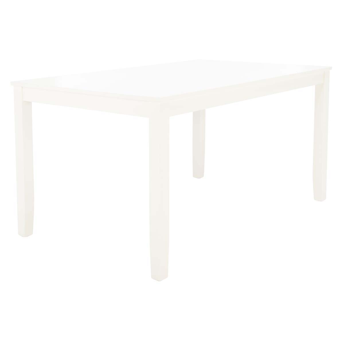 Safavieh Silio Rectangle Dining Table , DTB9213 - White