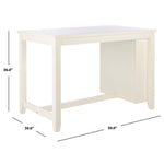 Safavieh Aero Rectangle Counter Table, DTB9218 - White
