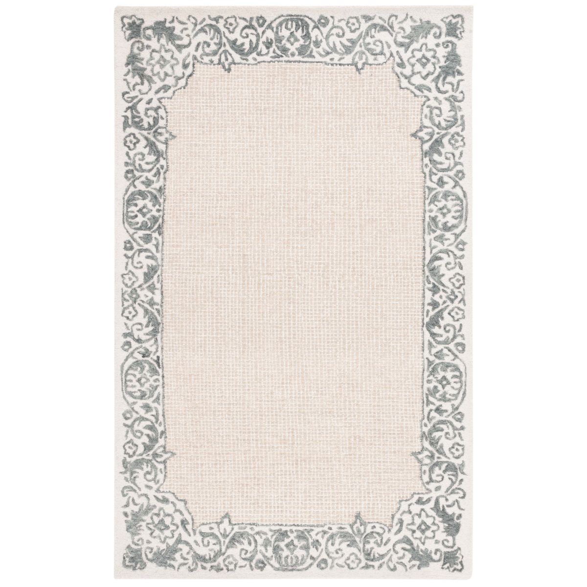 Safavieh Ebony 654 Rug, EBN654 - Ivory / Grey