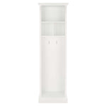 Safavieh Layli 4 Shelf 2 Hook Top Storage Hall Tree , ETG2100 - White