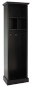Safavieh Layli 4 Shelf 2 Hook Top Storage Hall Tree , ETG2100 - Black