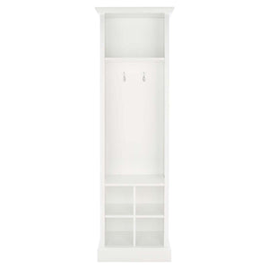 Safavieh Surrey 6 Shelf 2 Hook Bottom Storage Hall Tree , ETG2101